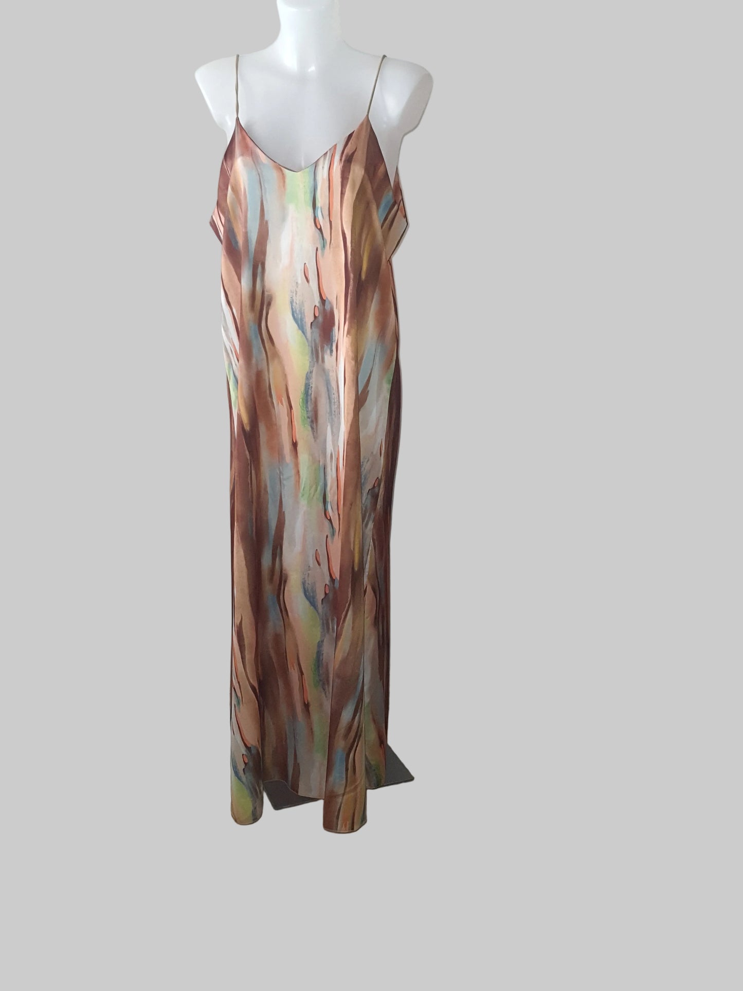 Robe marron multi.