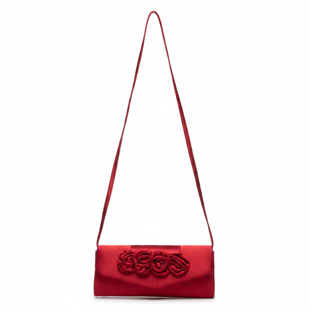 Pochette de soirée 4 fleurs