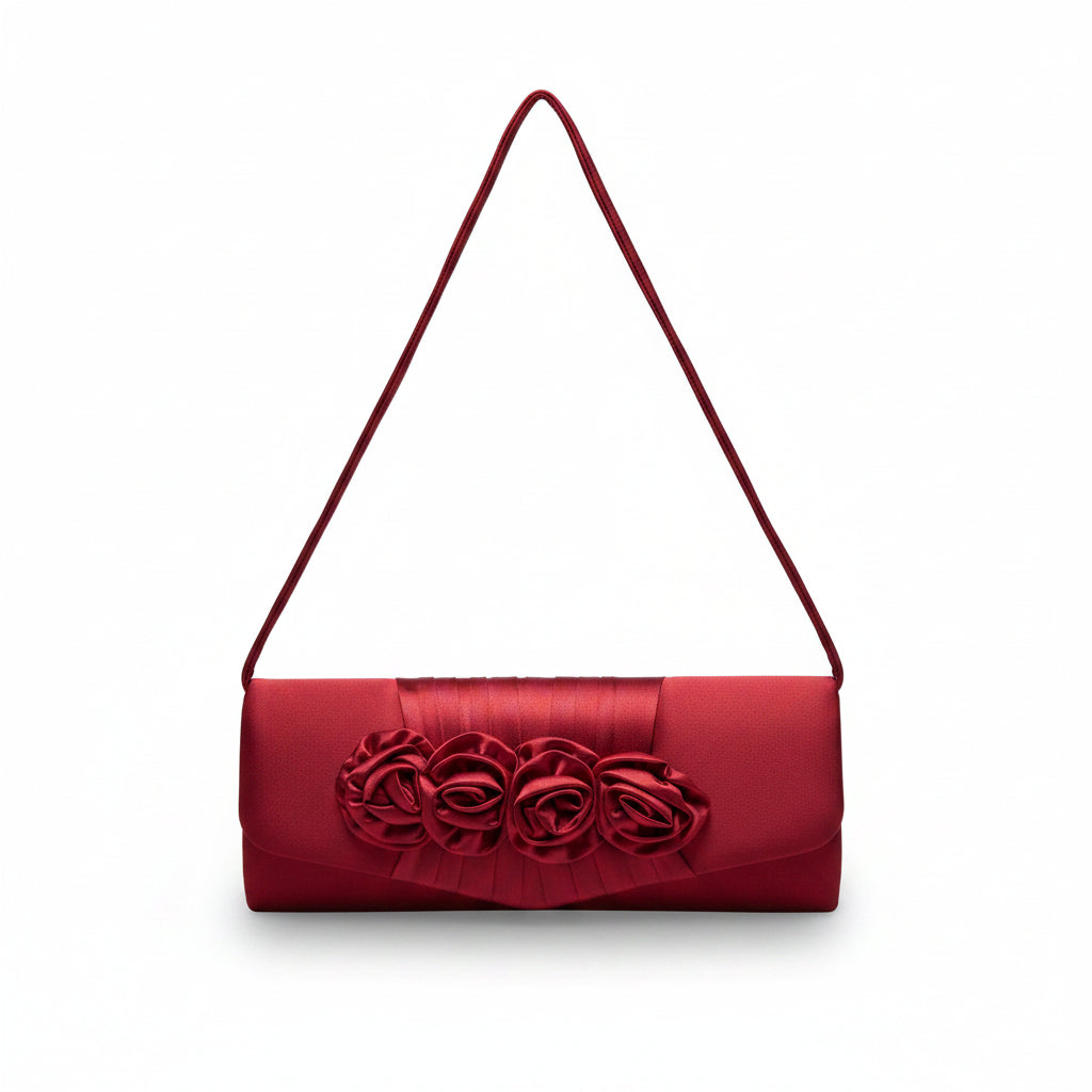 Pochette de soirée 4 fleurs