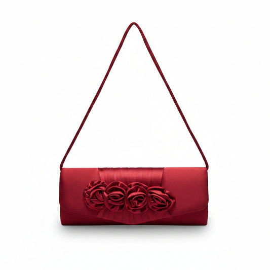 Pochette de soirée 4 fleurs