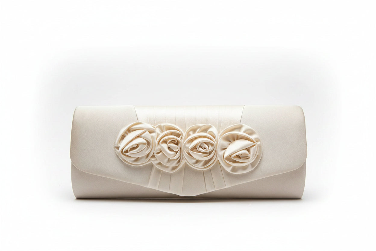 Pochette de soirée 4 fleurs