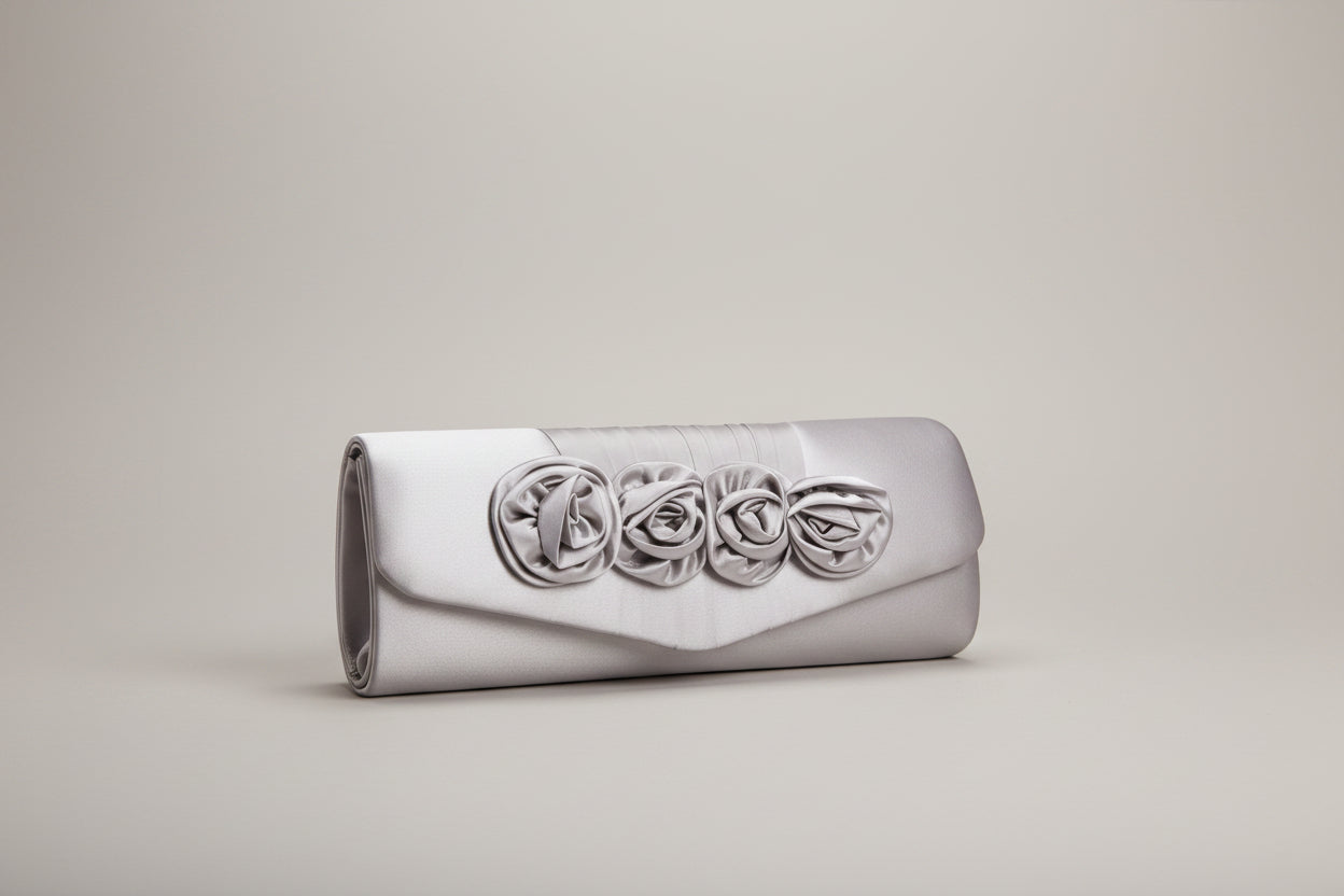 Pochette de soirée 4 fleurs