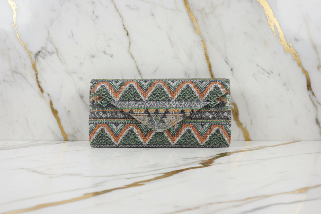 Pochette de soirée, Bohème chic.