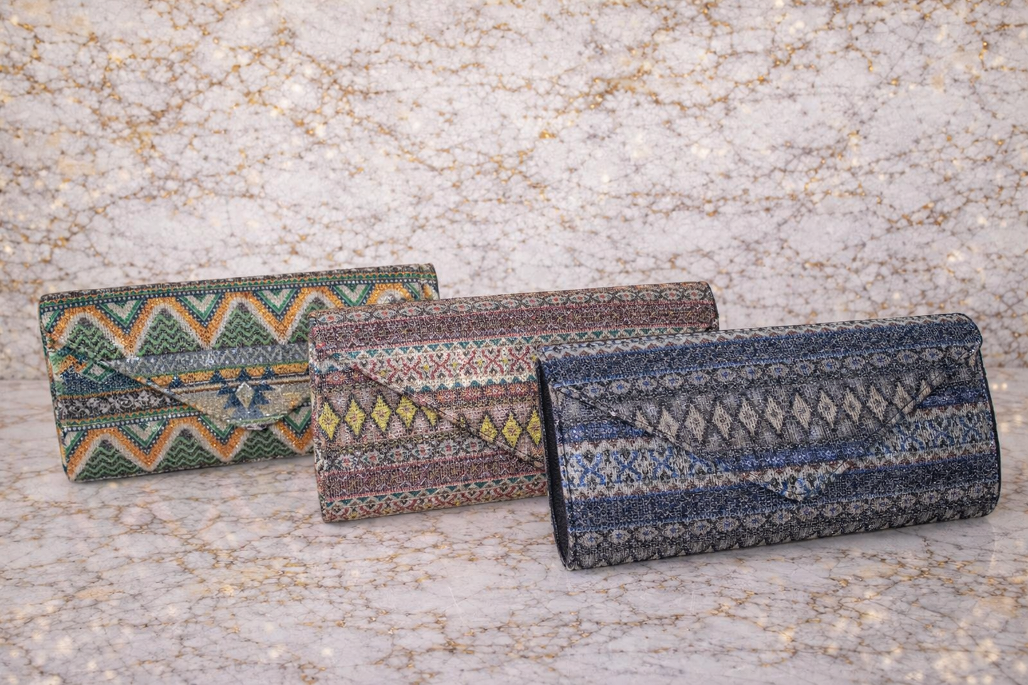 Pochette de soirée, Bohème chic.